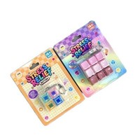 Hot Sale Creative Fashion Macaron Color Mechanical Keyboard Button Stress Relief Toy Keycap Keychain Light Flash Promotion Gift