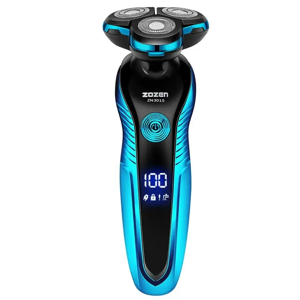 Hot Selling Professional Men LED Display 4 in1 Shaving machine Rechargeable Electric Shavers