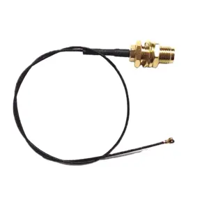 Kabel RF perakitan perempuan ke konektor IPEX 50 ohm kabel koaksial RF
