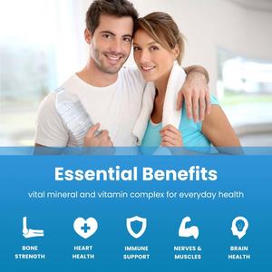 แท็บเล็ตไกลซิเนตแมกนีเซียม225มก. พร้อม D3วิตามินสังกะสีสำหรับกล้ามเนื้อประสาทความแข็งแรงของกระดูก - Product Image 4