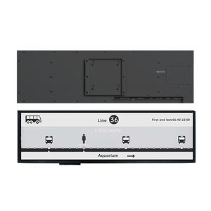 Papel de visualización de tinta electrónica de 28 pulgadas, tamaños pequeños, pantalla de tinta electrónica digital en blanco y negro, papel electrónico, parada de autobús al aire libre, compatible con Api y Sdk - Product Image 1