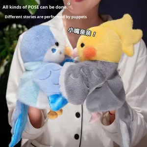 Bán Buôn Con Vẹt Tay Con Rối Vải Búp Bê Cho Mầm Non Giáo Dục Mẫu Giáo Trẻ Em Của Thú Nhồi Bông Đồ Chơi - Product Image 4