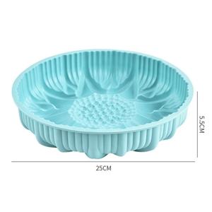 Molde de silicona de grado alimenticio para el hogar, con forma de girasol, creativo, para pasteles, gelatinas, postres y pudines, bandeja para hornear - Product Image 6