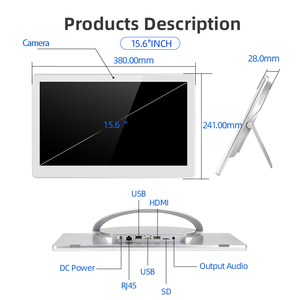 New 15.6 "Android Tablet trong nhà LCD hiển thị đứng <span class=keywords><strong>Wifi</strong></span> kỹ thuật số <span class=keywords><strong>media</strong></span> <span class=keywords><strong>player</strong></span> cho nhà hàng signage 1 năm bảo hành 20k giờ - Product Image 4