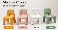 Chaise pour enfants avec dossier, tabouret bas pour enfants de maternelle, siège d'étude pour bébé, pour salle de classe, maison, extérieur, garderie, école, mobilier scolaire