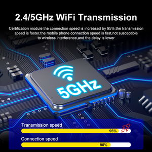 8-core คาร์บอนไฟเบอร์ Qualcomm 6225กล่อง Ai ไร้สาย4 + 64G USB TV & CarPlay Android 13พร้อม4G LTE - Product Image 5