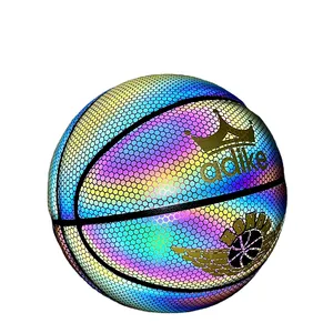 Голографический светящийся баскетбольный мяч, 7 размеров