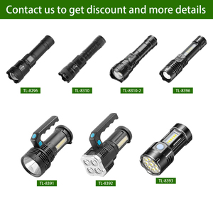 Açık taşınabilir su geçirmez yüksek güç yüksek lümen Linterna Usb şarj edilebilir fener beyaz Led meşale ışık taktik el feneri - Product Image 2