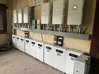Batterie solaire au lithium-ion Lifepo4 16kwh 16kw 51.2v 314AH, 8000 cycles. La batterie Lifepo4 est utilisée pour le stockage d'énergie domestique.