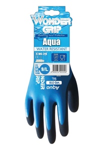 Neue Blaue Nylon-<span class=keywords><strong>Latex</strong></span> Vollständig Schaumbeschichtete Wasserdichte Garten-Arbeitshandschuhe - Product Image 2