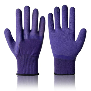 Más barato de nylon PU recubierto de látex largo dieléctrico de seguridad industrial de goma HB <span class=keywords><strong>guantes</strong></span> de seguridad para el trabajo - Product Image 2