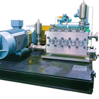 Pompe à eau haute pression à cinq pistons