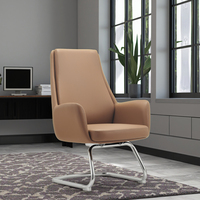 Chaise de bureau ergonomique pivotante inclinable moderne bon marché avec repose-pieds réglable en cuir et tissu entièrement en maille pour une longue séance assise