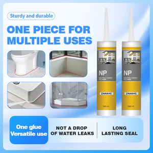 Mastic silicone neutre imperméable et résistant aux intempéries pour verre, aluminium, fenêtres, portes, <span class=keywords><strong>cartouche</strong></span> 300 ml, fabrication OEM - Product Image 2