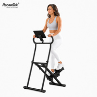 Equipo de Ejercicio para Personas Mayores, Escaladora para Mujeres, Equipo de Fitness, Diseño Compacto, Estructura de Acero, Gimnasio en Casa