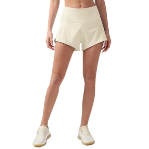 Leggings de sport sans couture pour femmes personnalisés, vêtements de fitness, motif uni, taille élastique, type de fermeture, shorts de yoga - Product Image 5