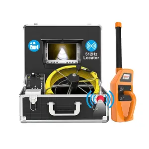 2 Years Sewer Pipe Locator 512 Hz Sonde Locator For Drain Endoscope Camera 7" LCD