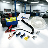 Bomba Eléctrica de Transferencia de Aceite de 12V 100W, Extractor de Aceite para Motor de Coche, Bomba de Succión, Kit de Herramientas para Cambio de Aceite Automático