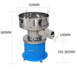 Máquina de cribado automática de sobremesa Yunqingtech para leche de soja, plastificante, agua, pintura usada, productos cosméticos - Product Image 2