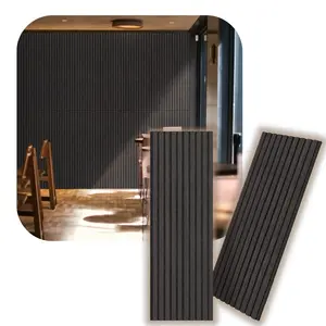 Good Price 600*2400mm Interior Decorative Acoustic Panel Soundproofing Wood Slat Acoustic Panels for Music Studio