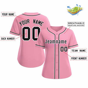 个性化团队名称标志号码缝制/印花男女青年定制棒球球衣 - Product Image 2