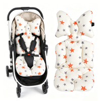 Coussin pour poussette, doublure pour siège auto, coussin pour chaise haute, coussin en coton pour siège auto et poussette