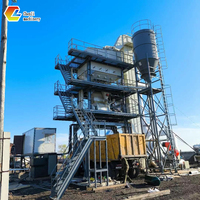 Centrales de mélange d'asphalte bitumineux haute performance avec moteur PLC, système de mélange à froid haute efficacité - Prix