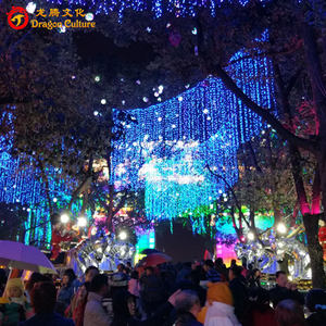 Pantalla impermeable para patio de juegos al aire libre, decoración navideña, espectáculo de <span class=keywords><strong>luces</strong></span> navideñas - Product Image 4