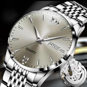 Reloj de Cuarzo para Hombre con Doble Calendario, Luminoso, Resistente al Agua, para Negocios y Uso Diario, con Precios Bajos al por Mayor, Personalizable con su Logotipo - Product Image 2