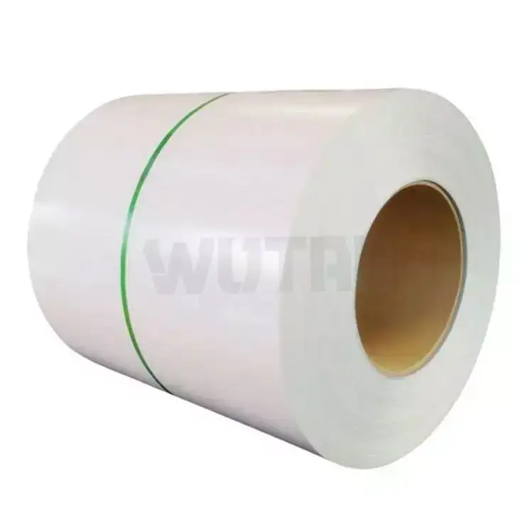 Cheap Wholesale Ppgi Line White Sheet Coil Sheet Gi Steel Coils Prepainted Galvanized Steel Products Galvanized Coated