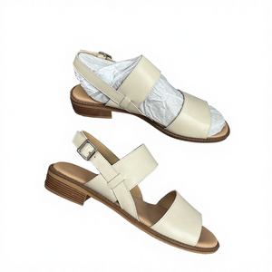 Sandalias de Plataforma de Verano para Mujer, con Parte Superior de Cuero Genuino, Cierre de Hebilla Ajustable, Suela de Goma Personalizable - Product Image 3