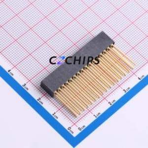 SSQ-116-04-G-D Pin Socket Through hole Component (THT),P=2.54mm Connector 2.54mm 2.54mm Through Hole Double Row - Product Image 2