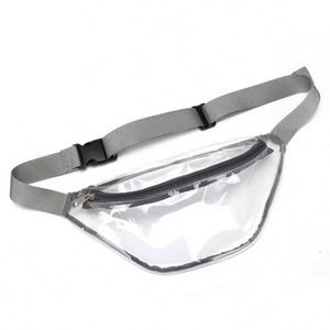 Bolsa de Cintura Transparente de PVC, Simple y Moderna, Impermeable, para Deportes al Aire Libre, Viajes, Bolsas Promocionales Portátiles - Product Image 3