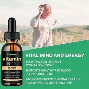OEM cibo vitamina <span class=keywords><strong>B12</strong></span> vegano gocce liquide bevande energetiche aumento di peso integratori 5000 Mcg vitamina <span class=keywords><strong>B12</strong></span> gocce di liquido - Product Image 3