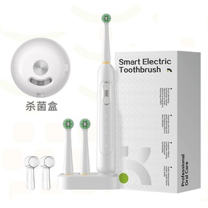 Brosse à dents électrique sonique intelligente-blanchissante, étanche, rechargeable pour adultes - Product Image 4