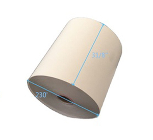 Rouleaux de papier thermique ATM 80 mm, simple couche, blanc, 100 % pâte de bois, <span class=keywords><strong>5</strong></span> rouleaux - Product Image 3