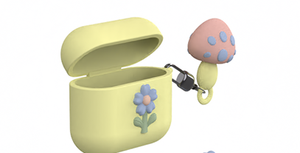 Tùy chỉnh Silicone Tai nghe trường hợp Keychain phiên bản khác nhau lưu trữ túi cho tai nghe bảo vệ chức năng cho túi lưu trữ - Product Image 2