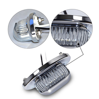 Nouvelle lampe de plaque d'immatriculation de camion WTTG, IP67, LED haute puissance, matériau PC, universelle, adaptée aux voitures, bus, remorques, remplacement