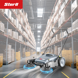 Không có điện tay đẩy sàn quét hướng dẫn sử dụng đẩy quét đi bộ phía sau sàn quét - Product Image 3