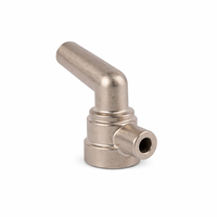 Composants de fonderie à la cire perdue OEM en laiton, cuivre C93200 C95400, bronze, Zamak 3, Zamak 5 pour machines industrielles