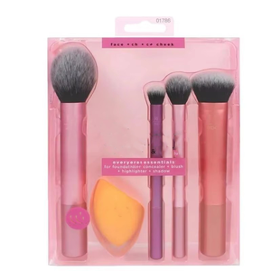 ชุดแปรงแต่งตาแบบกำหนดเอง ขนแปรงไนลอน พร้อมฟองน้ำแต่งหน้า ขายส่ง OEM ODM ชุดแปรงเครื่องสำอาง - Product Image 3