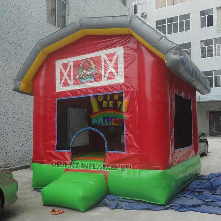 Orient Inflatables Custom Event Inflatable Farm House Farm Jumping Bouncy House