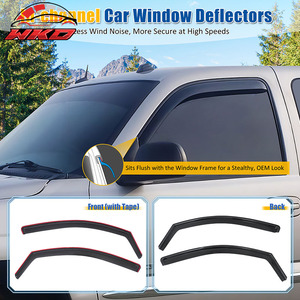 Viseras para Ventanas de Nissan Titan 04-15, Cabina Extendida, Protección Contra Sol y Lluvia, 2 Piezas - Product Image 2