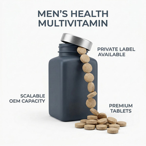 Comprimés multivitaminés pour hommes adultes de qualité supérieure |   Formule personnalisée pour hommes |   Complément nutritionnel complet pour la santé et le soutien immunitaire - Product Image 1
