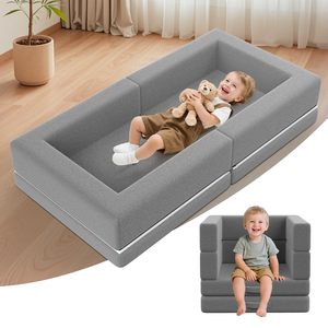 Customized Box Style Children's Travel <b>Bed</b> High Density Foam <b>Portable</b> Compressible <b>Bed</b> Rails 0-12 Months Multifunction Set - Product Image 1