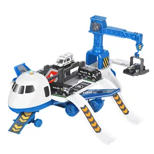 Depolama uçak oyuncaklar çok fonksiyonlu ses ve ışık atalet araba çocuk oyuncakları 5 erkek 3-6 yaşında