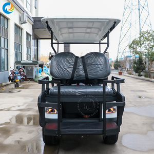 Voiturette de golf électrique certifiée CE avec 4 sièges, moteur AC, batteries lithium et plomb-acide 48V - Product Image 6