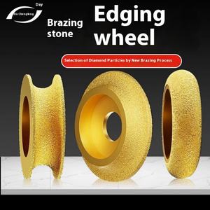 Disque à lamelles demi-disque pour meuleuse d'angle, pour le chanfreinage, le rainurage et la finition des carreaux, de la pierre et du marbre, outils abrasifs - Product Image 3