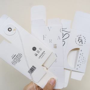 Boîte d'emballage cosmétique en gros pour produits de soin de la peau, boîte en carton kraft épais blanc pour lotion - Product Image 3