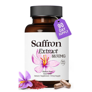 Cápsulas de Extracto de Azafrán, Suplemento Dietético Herbal para la Salud y el Bienestar, Aumenta la Energía, Refuerza el Sistema Inmunitario, Favorece el Sueño, Nootrópicos, Multivitaminas, OEM - Product Image 1